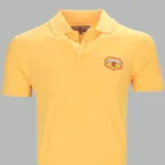 Rampwaq-Yellow Solid Polo Tshirt