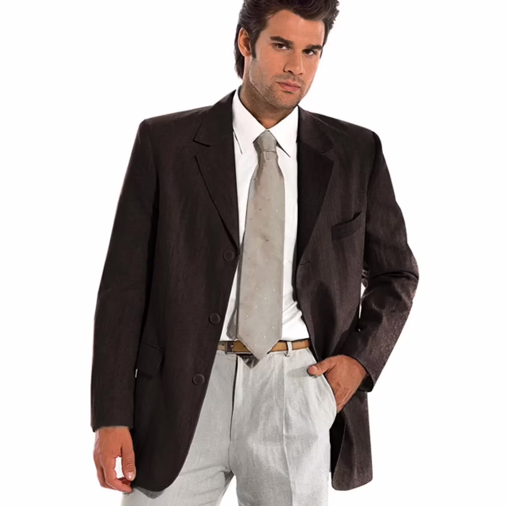 Raymond - Admirable Dark Brown Suit Fabric - Image 5