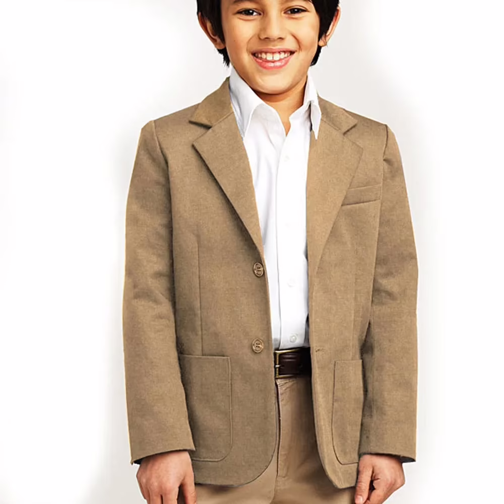 Raymond - Beige Cotton Velvet Suit Fabric - Image 2