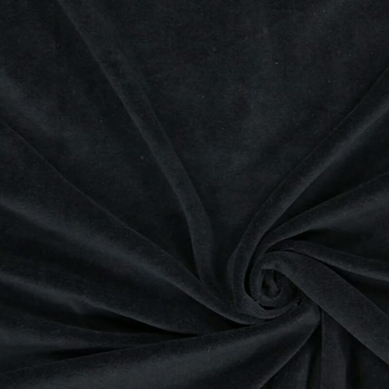 Raymond - Black Soft Velveteen Suit Fabric