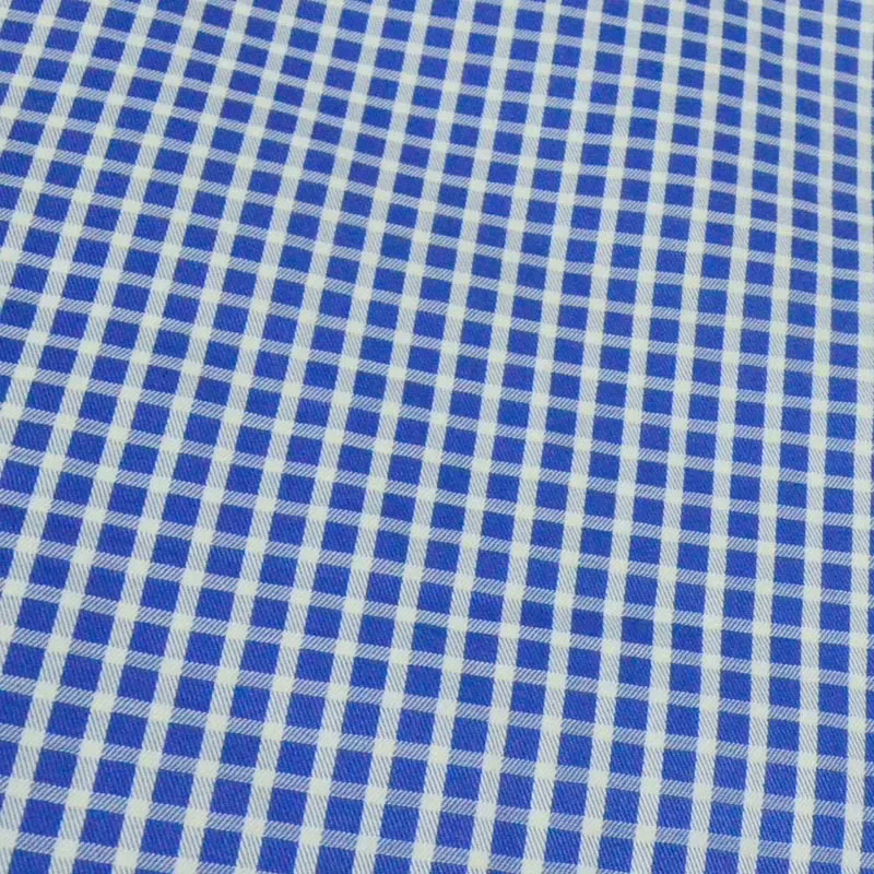 Raymond Blue & White Check Shirting Fabric