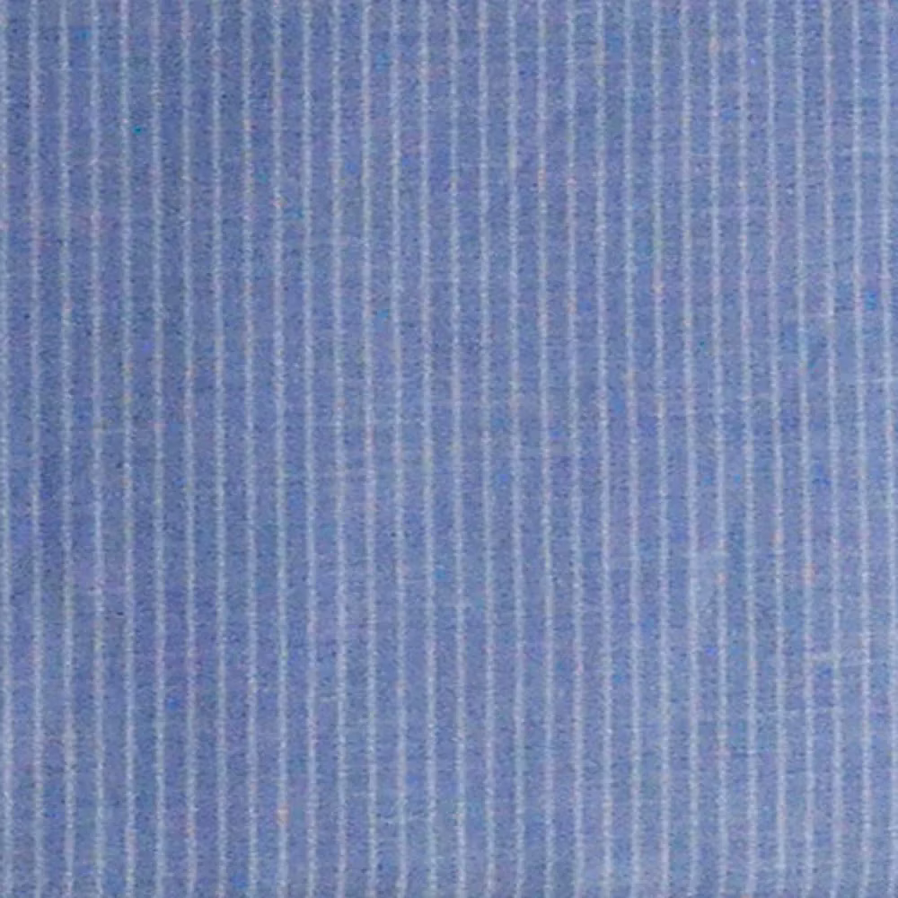 Raymond-Blue White Narrow Stripes Shirt Fabric
