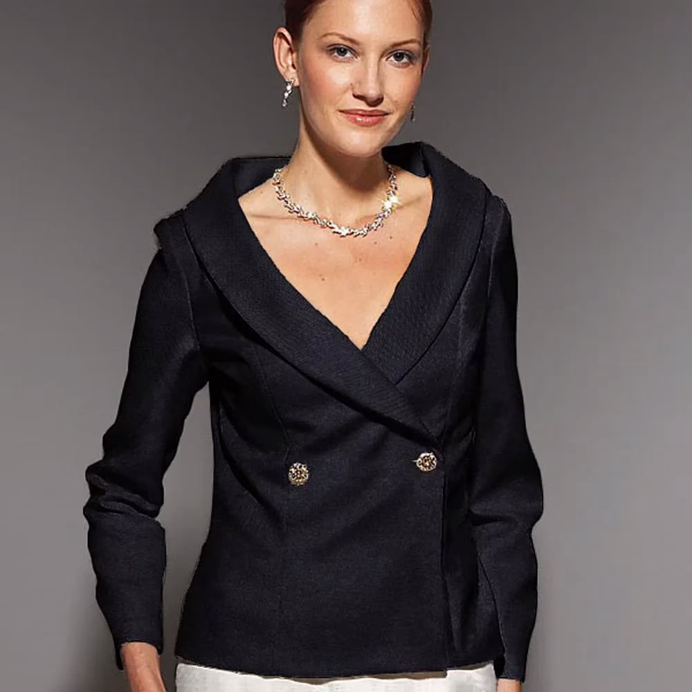Raymond - Elegant Shine Navy Suit Fabric - Image 4