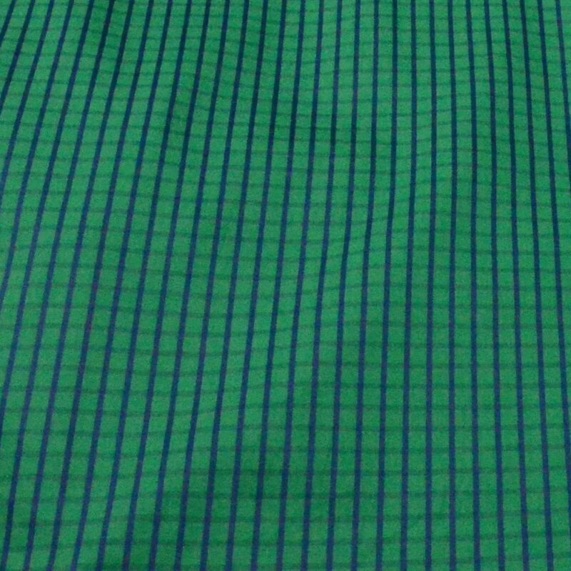 Raymond Green Check  Shirting Fabric