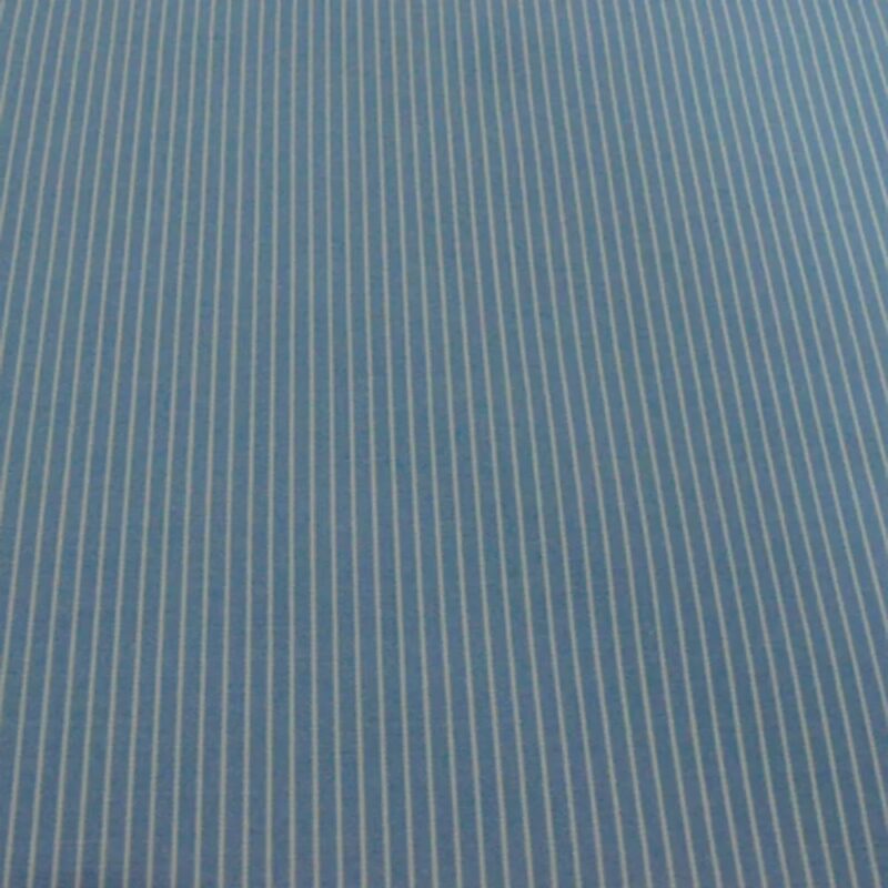 Raymond White & Light Blue Linning Shirting Fabric