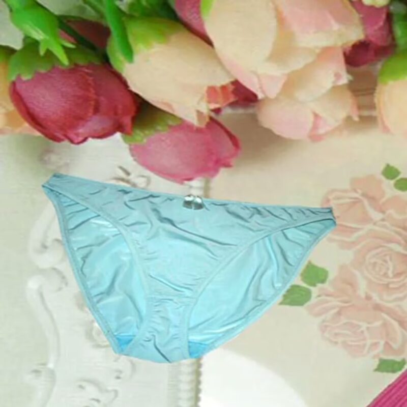 Soft High Cut Sky Blue Panties