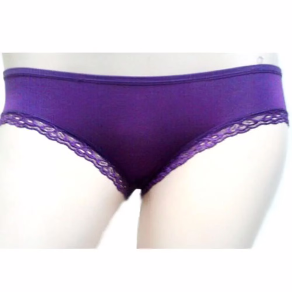 Stylish Edge Purple Hipster Panties