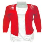 Stylish Red Shrug