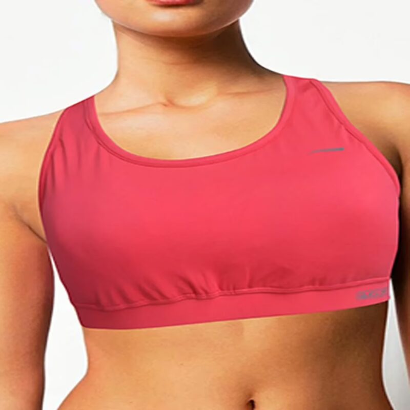 Teamspirit Pink Padded Sport Bra
