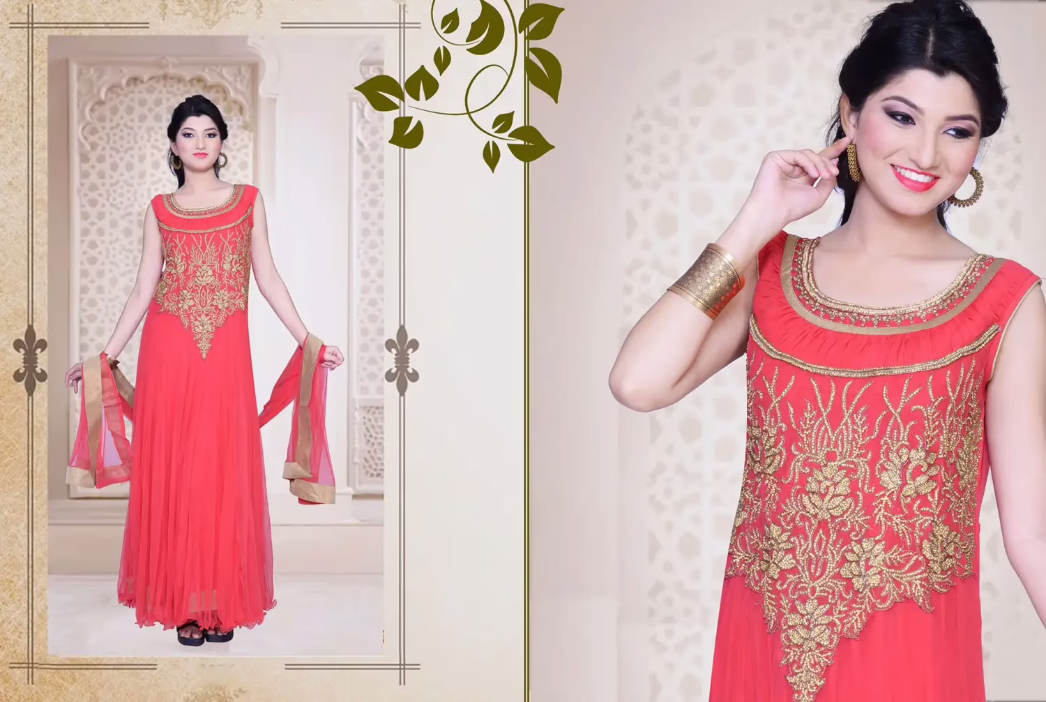 Pazaar Iris Rose Pink Embroidered Party Lawn Kameez