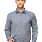 CAIRON BLUE CHAMBRAY EXECUTIVE FORMAL SHIRT