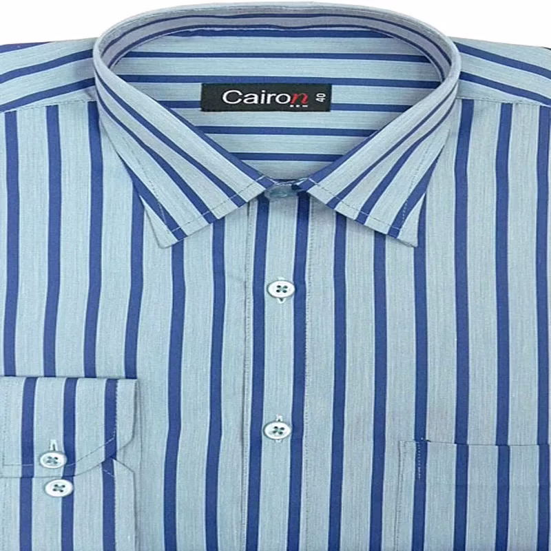 CAIRON GREEN STRIPE EXECUTIVE FORMAL SHIRT