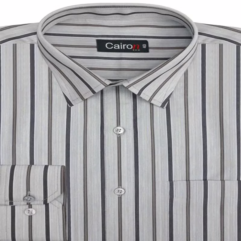 CAIRON GREY STRIPE EXECUTIVE FORMAL SHIRT