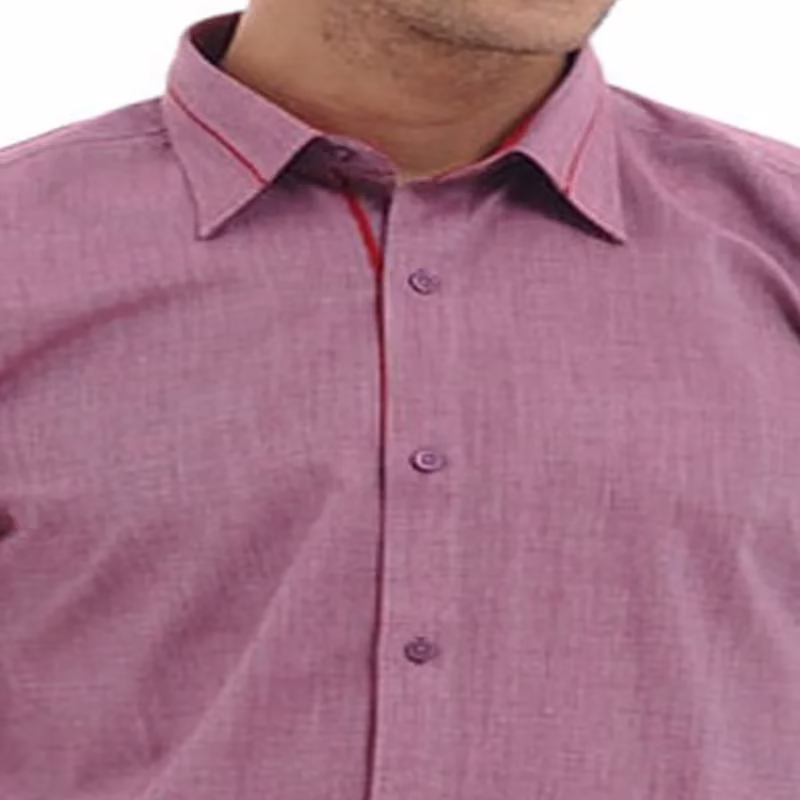 CAIRON RED SOLID FILAFIL EXECUTIVE FORMAL SHIRT
