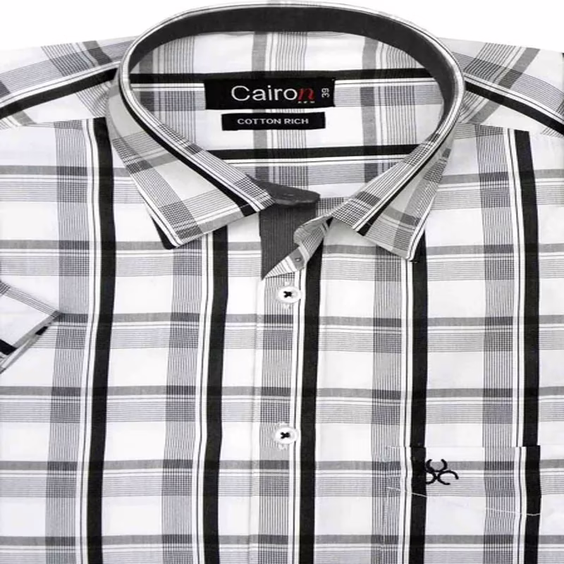 GREY CHECK EXECUTIVE FORMAL SHIRT
