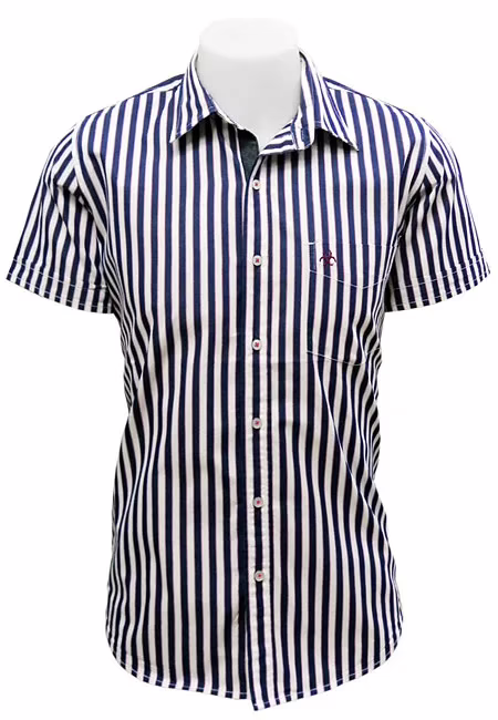 Cairon Blue Strip Casual Shirt