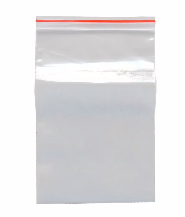 SuperDeals Transparent Zip Lock Bag (size 7.5 inch By 6 Inch) 100 Pieces Packet - Image 2