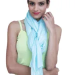 Sea Mineral Butterfly Plain Modal Stole for women