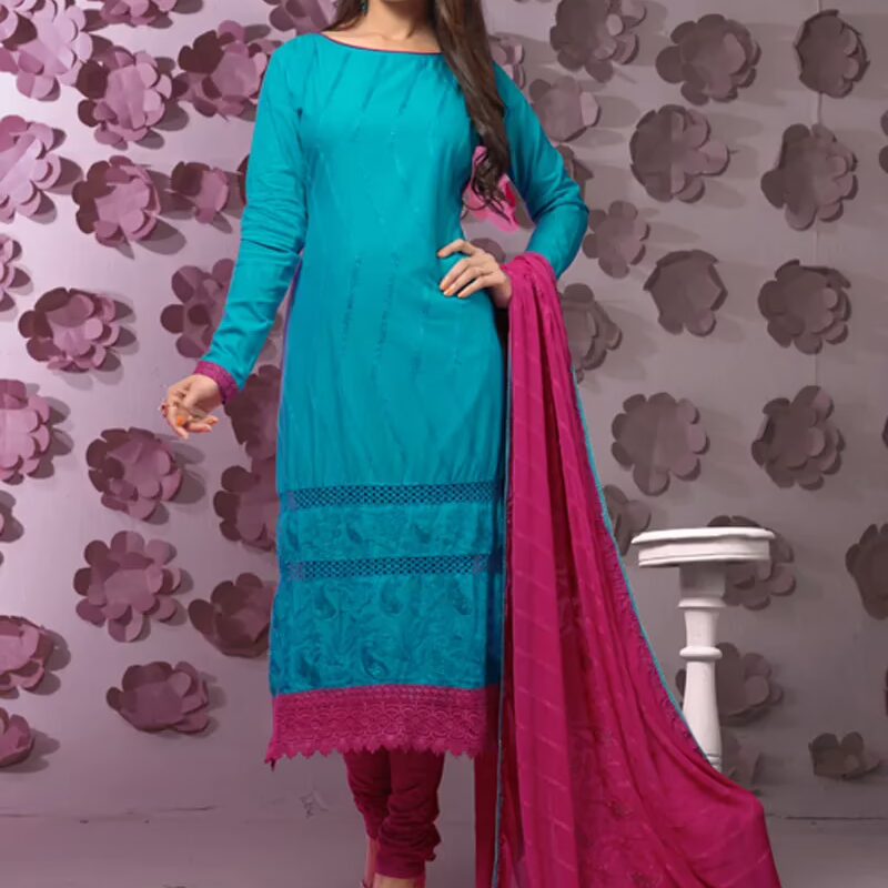 VandV Latest New Cotton Long Dress Material