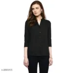 Seasons Black Fancy Women Shirts