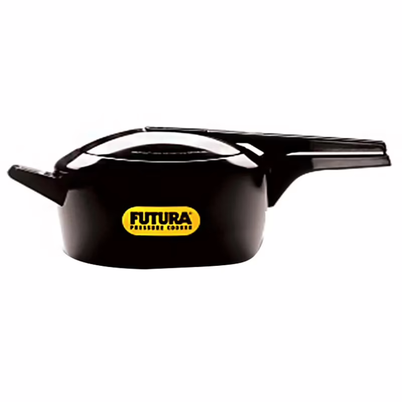 Hawkins Futura 5 Ltr Hard Anodised Aluminium Pressure Cooker ,Super Fast Cooking F10