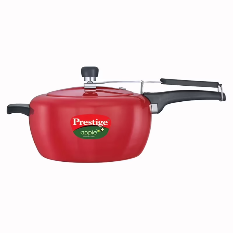 Prestige Apple Plus 5 LTR Red Inner Lid - Aluminium Pressure Cooker