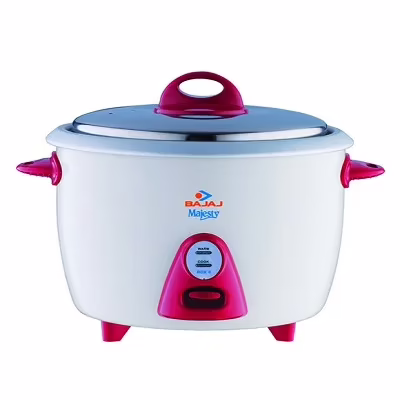 Bajaj 1.5 L RCX3 Rice Cooker White