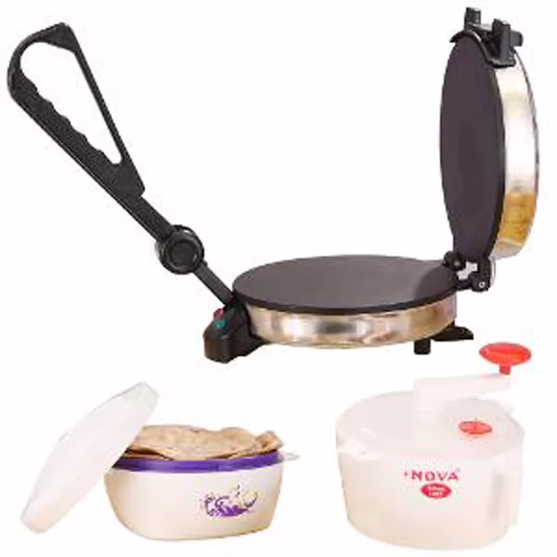 Roti Make with Dough Maker & Casserole By Nova