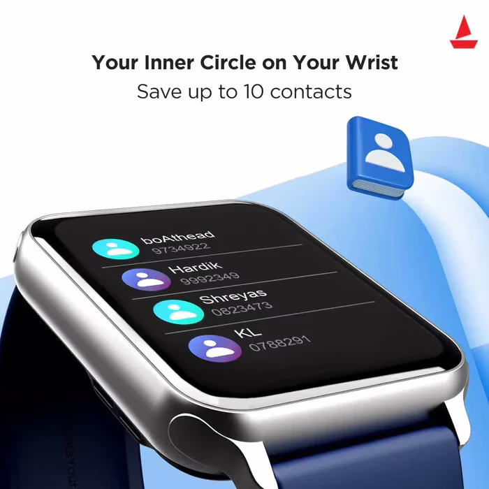 Boat Wave Call Active Black Bluetooth Calling Smartwatch - Image 2