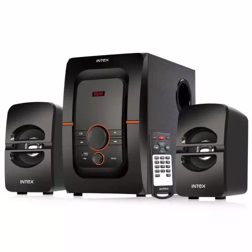 Intex 2.1 Bang Plus FMUB OS 54 W Bluetooth Home Theatre (Black, 2.1 Channel)