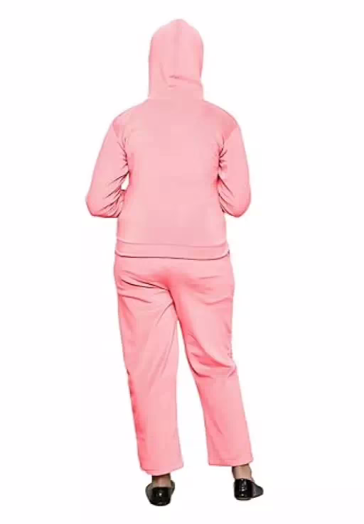 Peach Girls 2 Pcs Sweatsuit and Sweatpant Set - Image 2