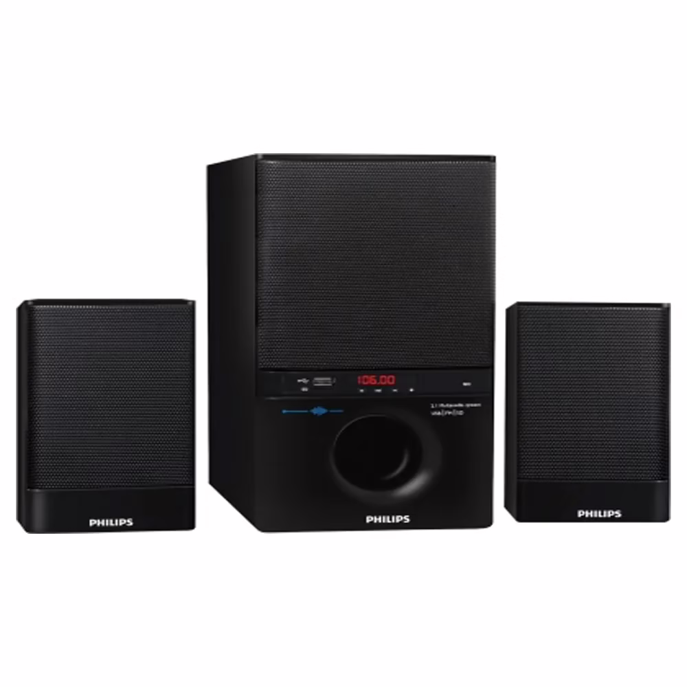 Philips MMS2020F/94 2.1 Speaker System Black
