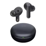 LG TONE Free FP5, Active Noise Cancellation, 22Hrs Battery, 3D Sound, IPX4 Bluetooth Headset  (Black, True Wireless).