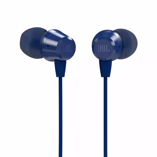JBL C50HI Wired Headset??(Blue, In the Ear)