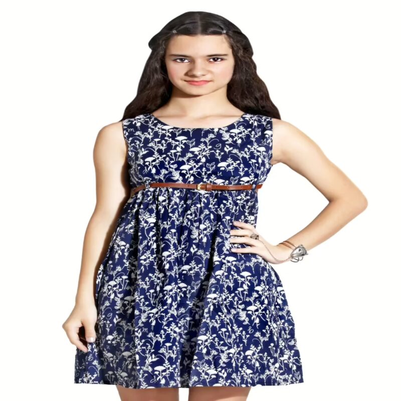 HUSHBHI MULTICOLOR GIRLS CASUAL DRESSES & FROCKS