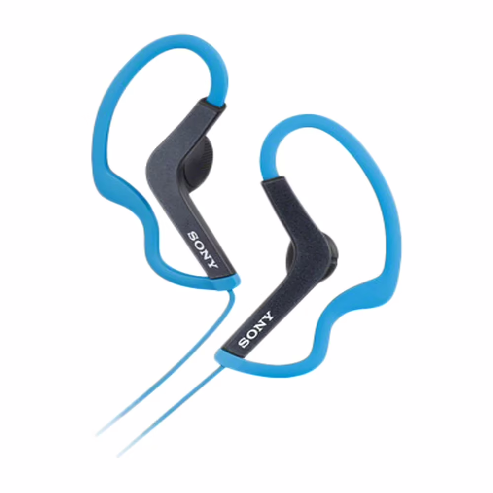 Sony MDR-AS200 Active Style Lightweight In-Ear Headphones (Blue)