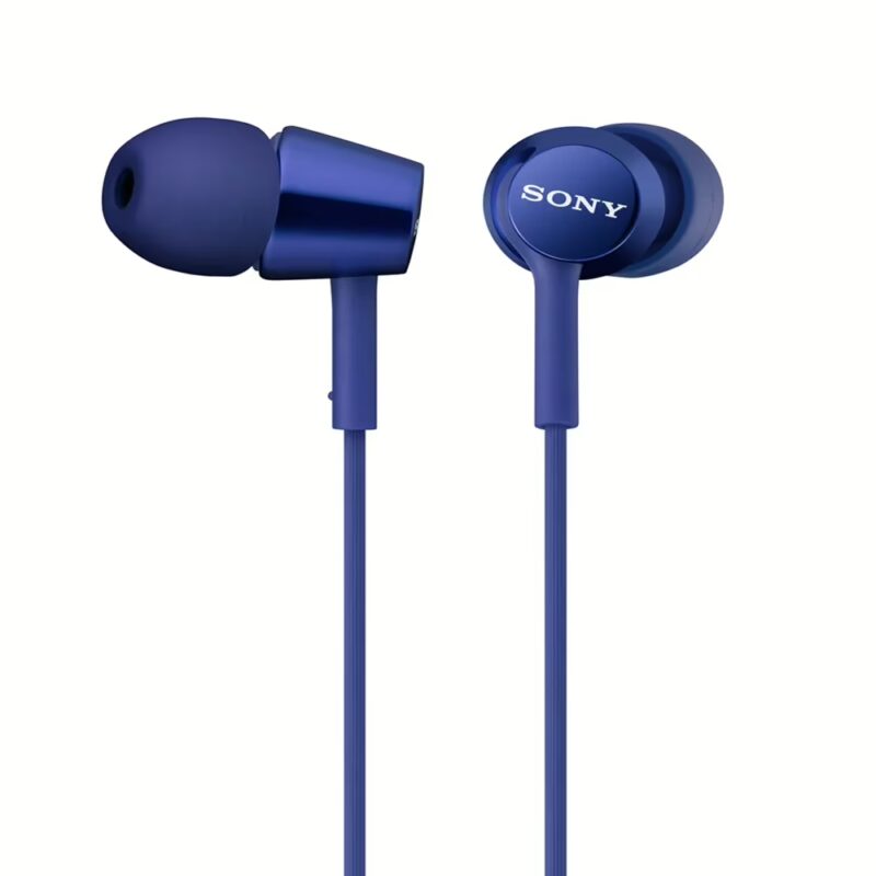Sony MDR-EX150 In-Ear Earphones Without Mic (Dark Blue)