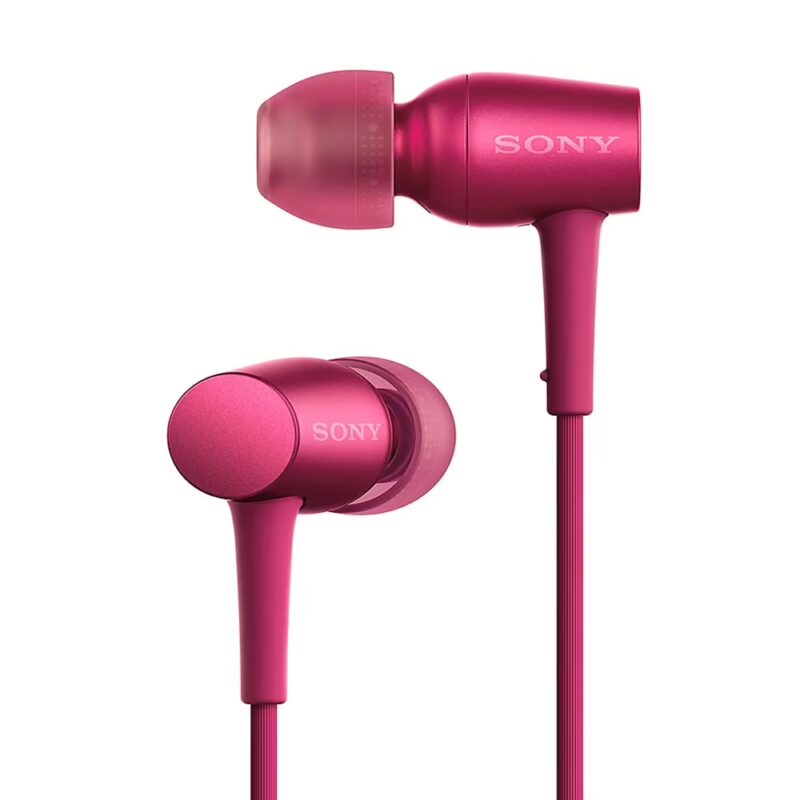 Sony MDR-EX750AP In-Ear Hi-Res Audio Headphones with Mic (Bordeaux Pink)