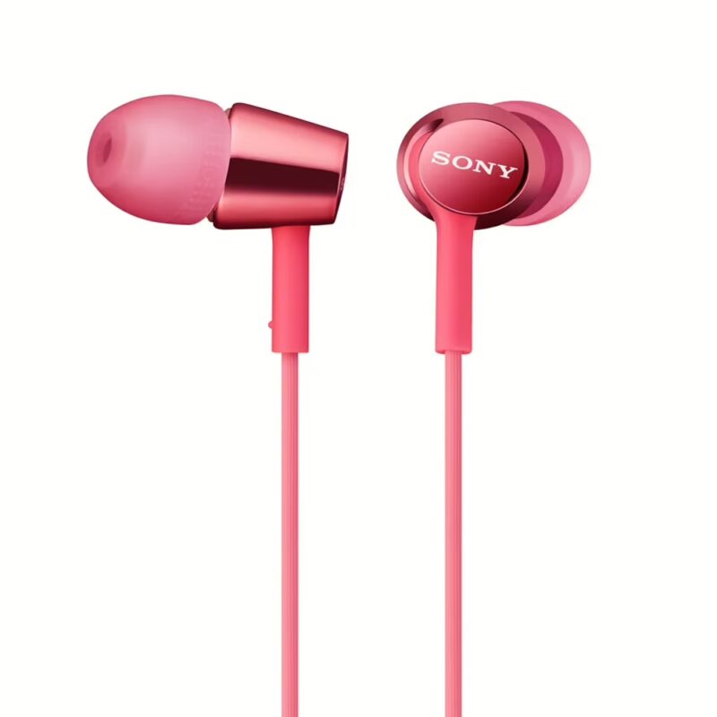 Sony MDR-EX150AP In-Ear Headphones with Mic (Pink)