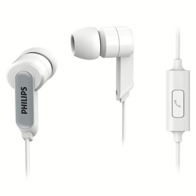 Philips in-Ear Headphone Headset With Mic SHE1405 White