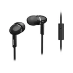 Philips SHE1455BK/94 Headphone with Mic (Black)