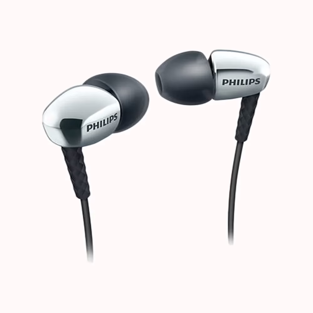 Philips Rich Bass SHE3900SL/00 In Ear Headphones - Silver