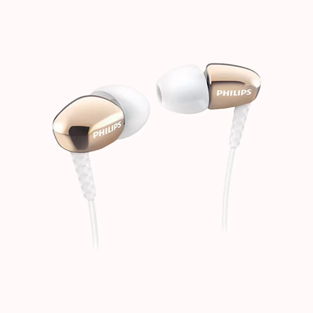 Philips Rich Bass SHE3900GD/00 In Ear Headphones - Golden