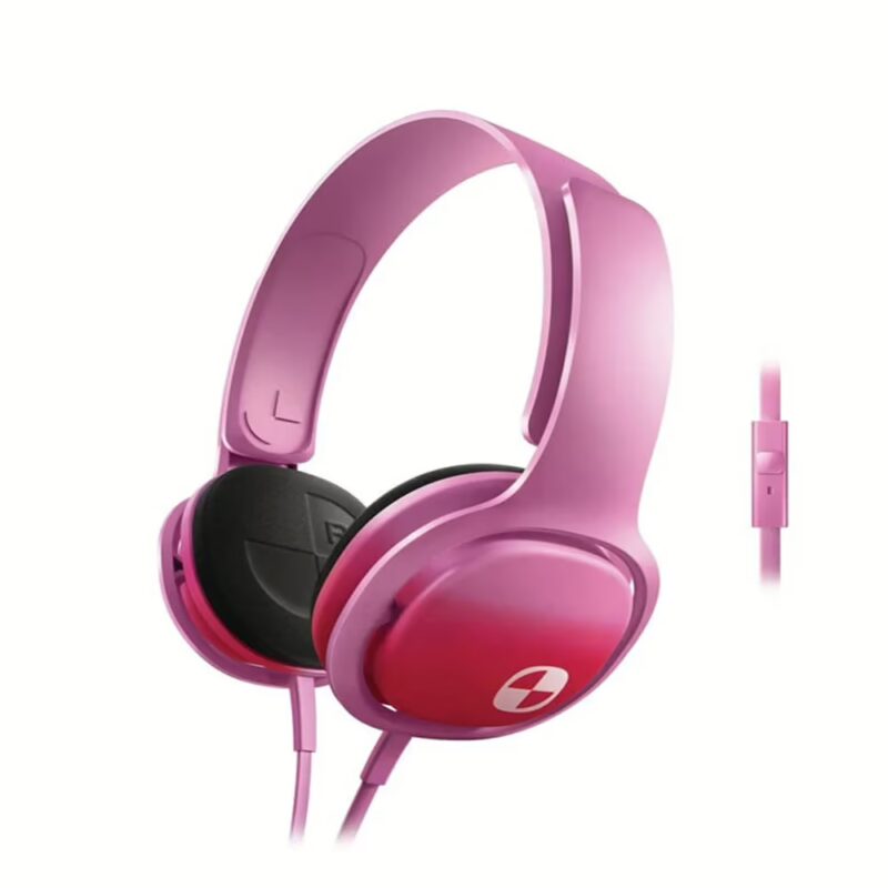 Philips O'Neill Cruz SHO3305FIN/00 Over Ear Headphone with mic (Pink)