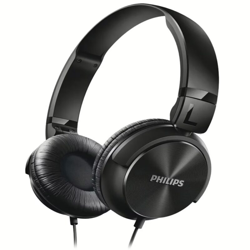 Philips SHL3060BK/00 Over Ear Wired Headphone Without Mic - Black
