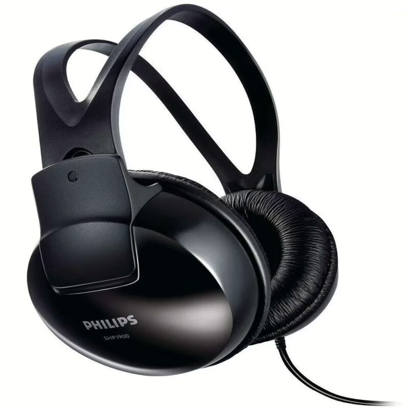Philips SHP1900/97 Over Ear Wired Without Mic Headphone Black