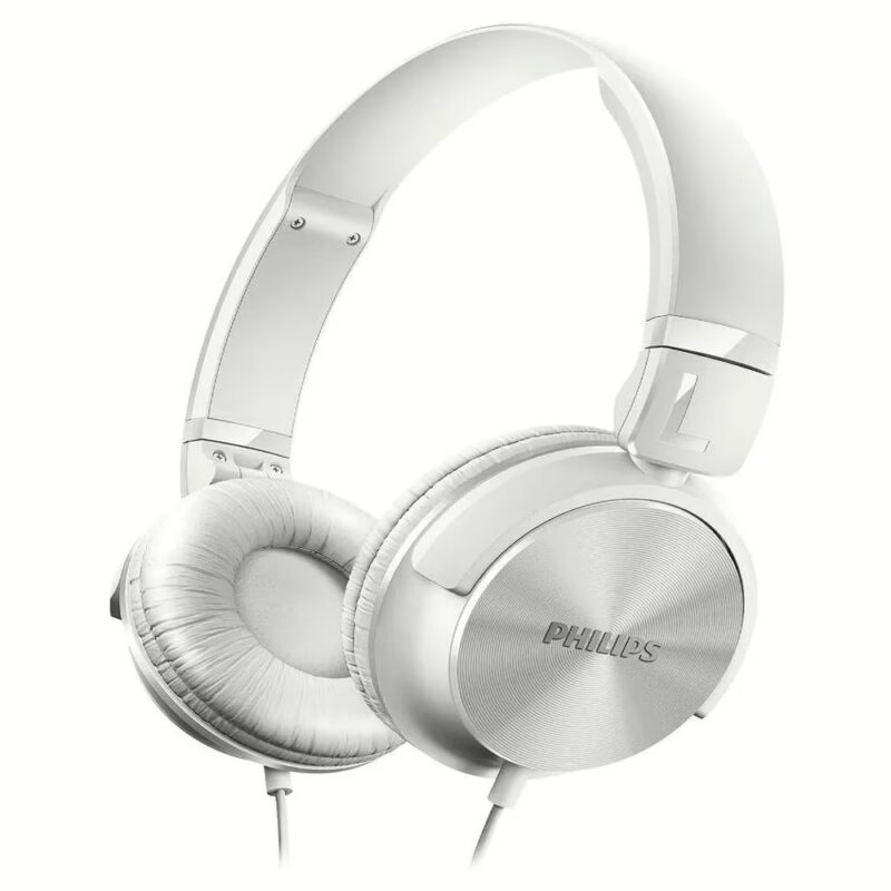 Philips SHL3060 Over Ear Wired Without Mic Headphone- White