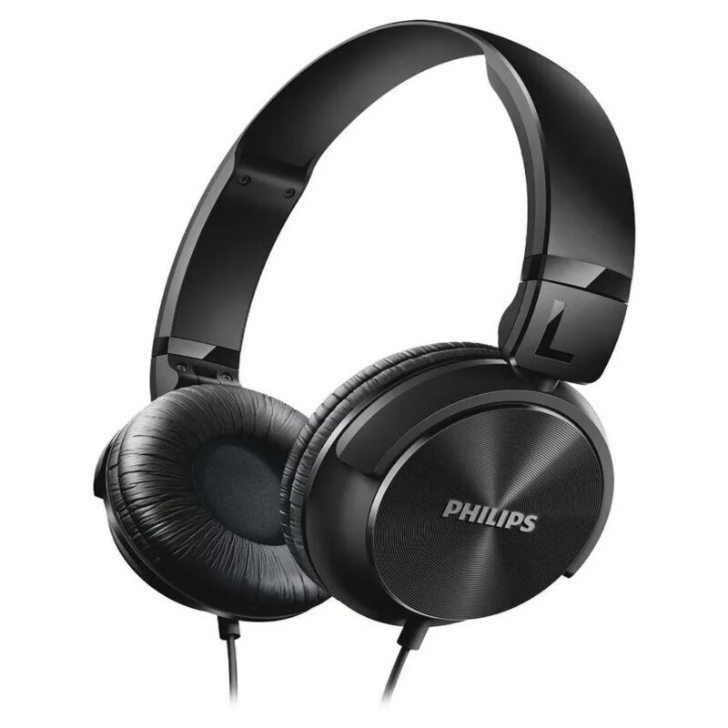 Philips SHL3060 Over Ear Wired Without Mic Headphone- Black