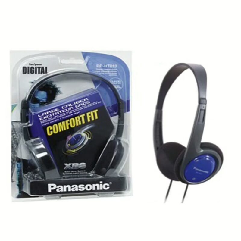 Panasonic RP-HT010GU-A Over Ear Headphone w/Deep Bass for Ipod / MP3 player