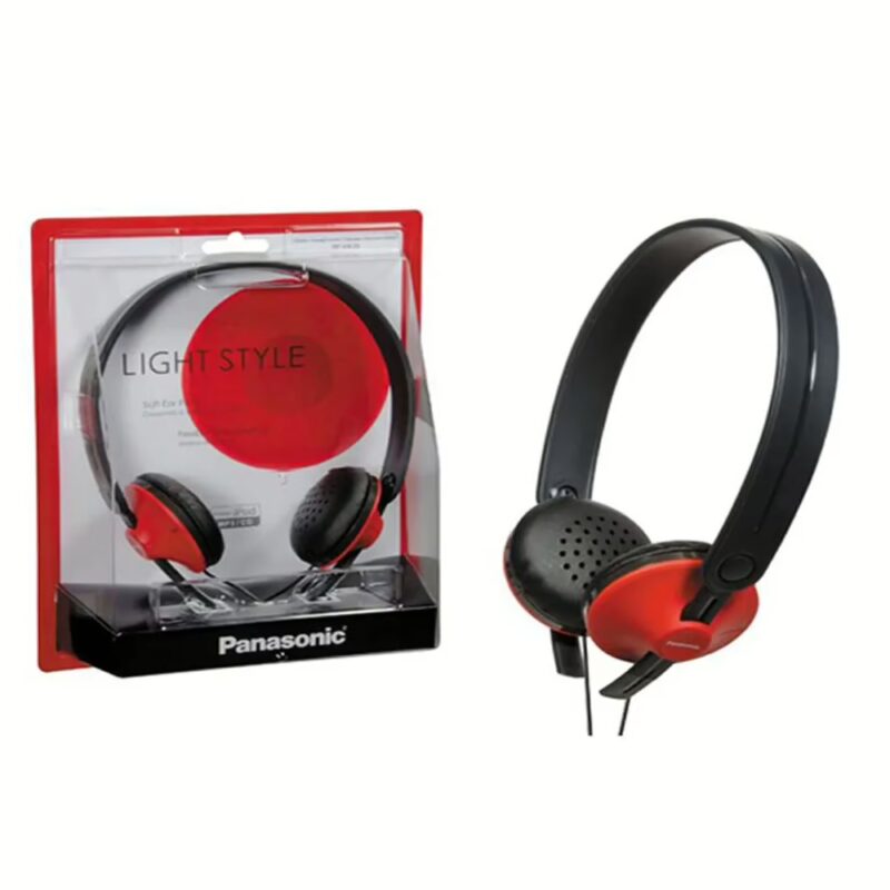 Panasonic Ultra Light Over Ear Headphone for Ipod / MP3 player RP-HX35E-R